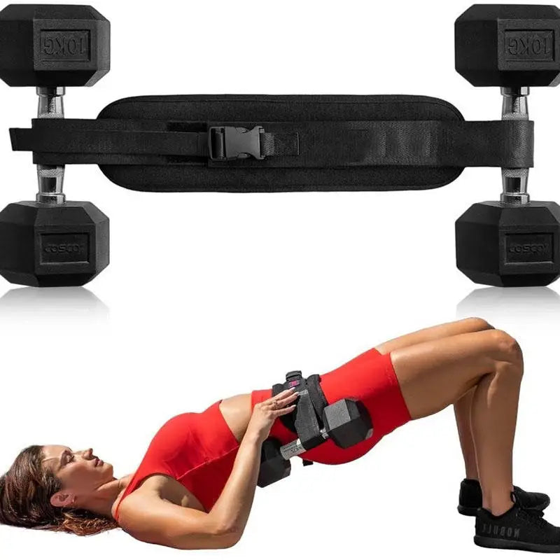 Hip Thrust Belt Portable Adjustable Glute Trainer